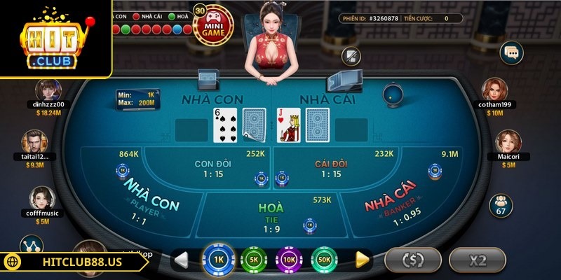 Baccarat Hitclub - Chiến Lược Chơi Thắng Lớn Kịch Tính 2 Game tích hợp thống kê, phân tích hỗ trợ