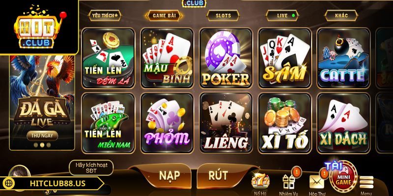 Game bài Hitclub mở ra thế giới giải trí đầy chiến thuật