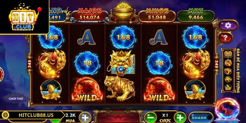 Kho Báu Tứ Linh Hitclub - Game Nổ Hũ Đặc Sắc Và Thú Vị 2 Hướng dẫn cách quay slot game