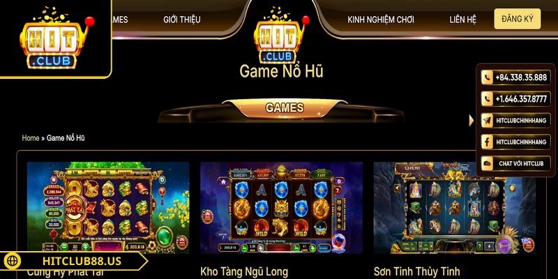 Nổ hũ Hitclub xây dựng như không gian giải trí chuyên nghiệp